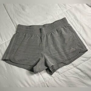 Women’s Gray Adidas Aeroready Shorts Size Small